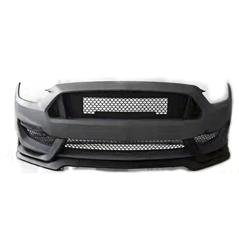 Car parts Black Front Bumper Hood Panel Fender Body Kit For Ford Mustang 2015-2017