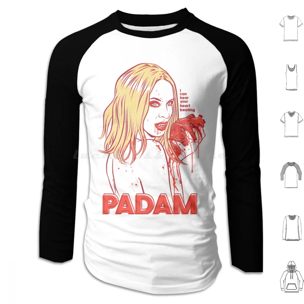 Padam Hoodies Long Sleeve Kylie Minogue Kylie Obe Neighbours Tv Show Charlene Robinson Vintage Tour Boho Chic Padam