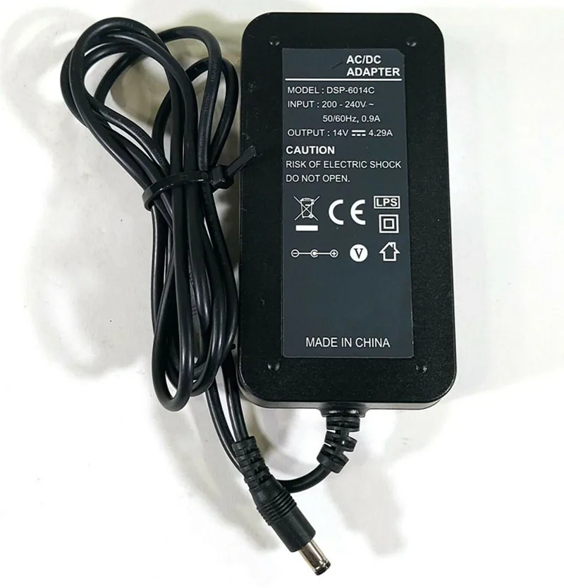 Adaptateur secteur AC/DC d'occasion DSP-6014C DSP-6014A pour Samsung Unity Media Horizon SMT-G7400, alimentation 14V 4.29A