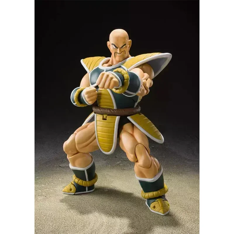 Auf Lager Original Bandai Dragon Ball z s. h. Figuarts Nappa exklusive Farb version Action figur Spielzeug Sammlung Geschenk