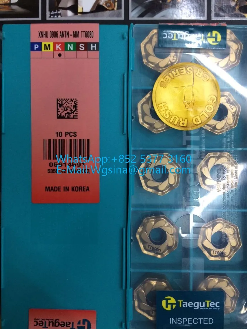 

XNMU XNMU0906 ANTR-M TT6080 TT9080 Milling Insert 100% Original