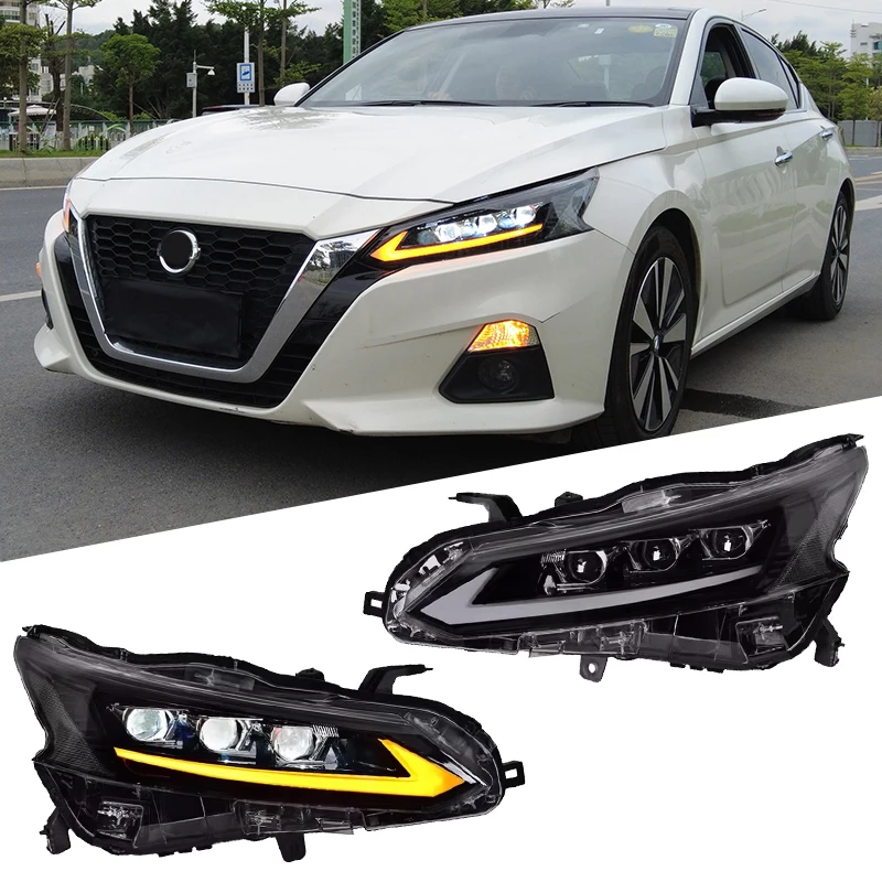 

Head Light For Nissan Teana Altima Headlight 2019-2023 Altima Lens Front Head Light Lamp Upgrade LED Headlamp Projector