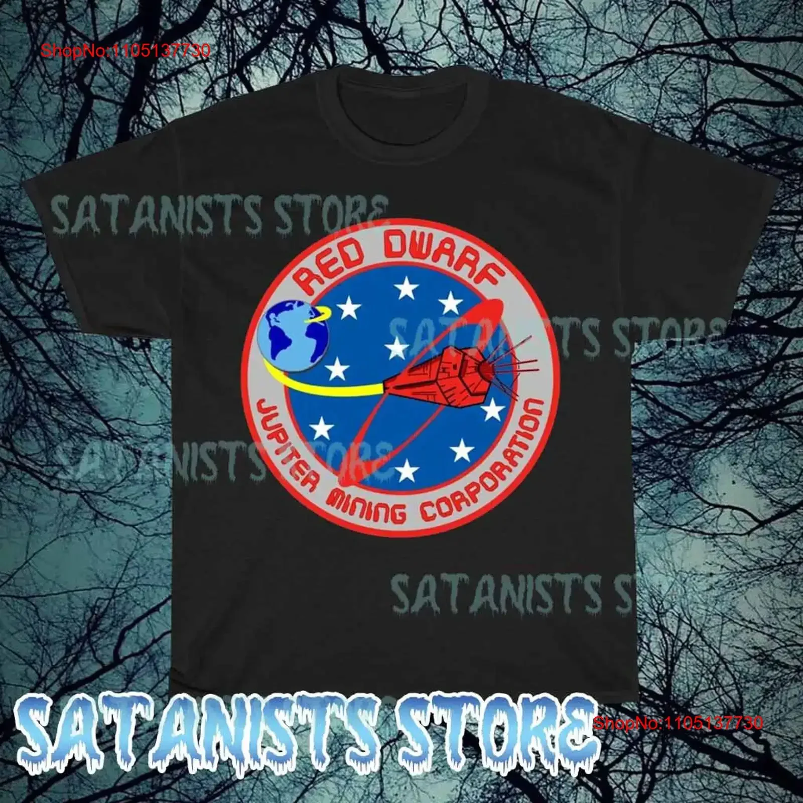 

Новая мужская футболка с логотипом Red Dwarf, забавная, размеры от S до 5XL, винтажная, стираная, унисекс, модная, уличная, повседневная, дышащая, мягкая