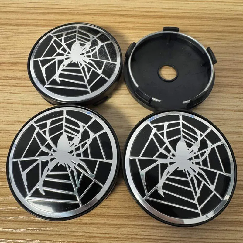 4Pcs 56/60mm Universal Car Styling Wheel Hub Center Cap Cover Wheel Sticker Auto Accessories