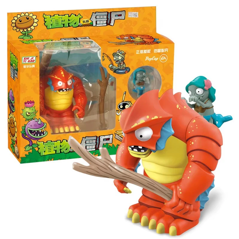 Plants vs Zombies 2 Deep Sea Giant Zombie Wild West Gargantuar Genuine Licensed Toy Figures Game Figures Model Adults Gifts Boys