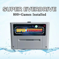 DIY 800 in 1 Super Everdrive Game Card For SNES 16 Bit Game Cartridge Support Original USA/EUR/Japan Consoles