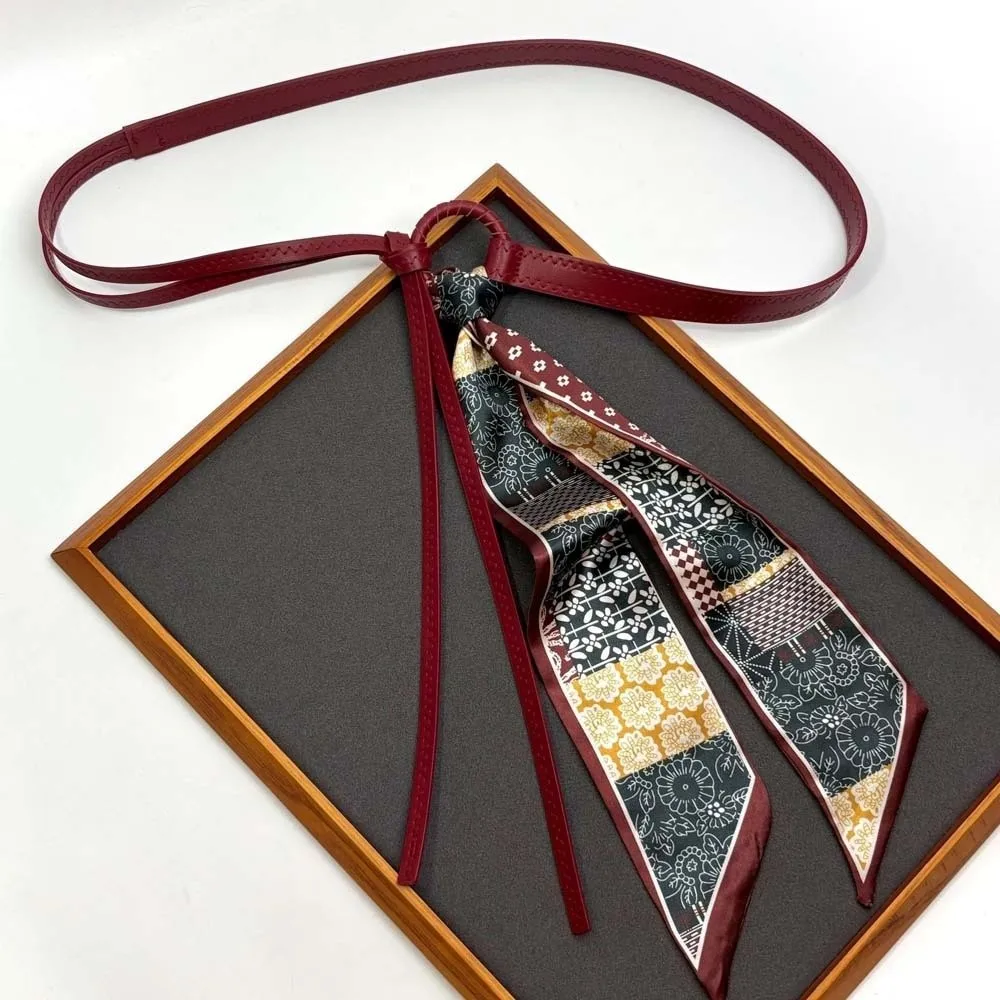 Ethnic Style Cashew Printed Belt Adjustable Bohemian Style Retro Jacquard Waistband Girdle Skirt Accessories