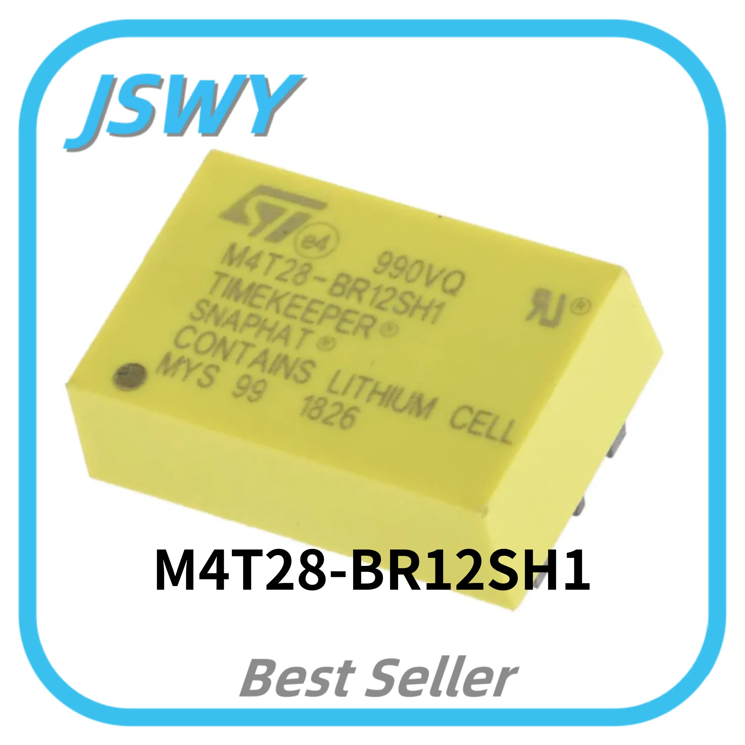

1~10 pcs M4T28-BR12SH1 M4T28 Backup battery storage DIP-4 brand new original, full-capacity battery, fast shipping