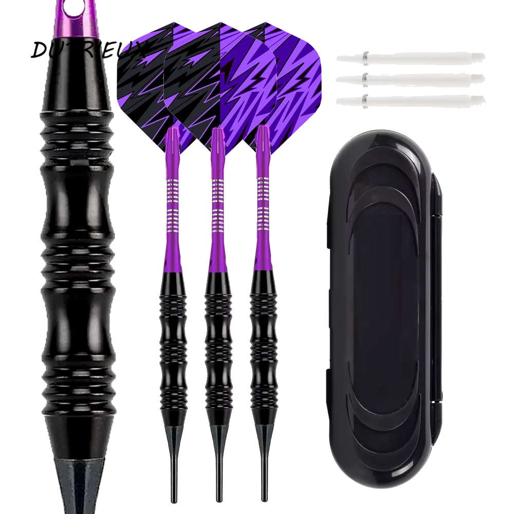 

3PCS Professional Darts 20g Keel Type Soft Darts Electronic Soft Tip Dardos with Dart Box Aluminum Alloy Soft Tip Darts