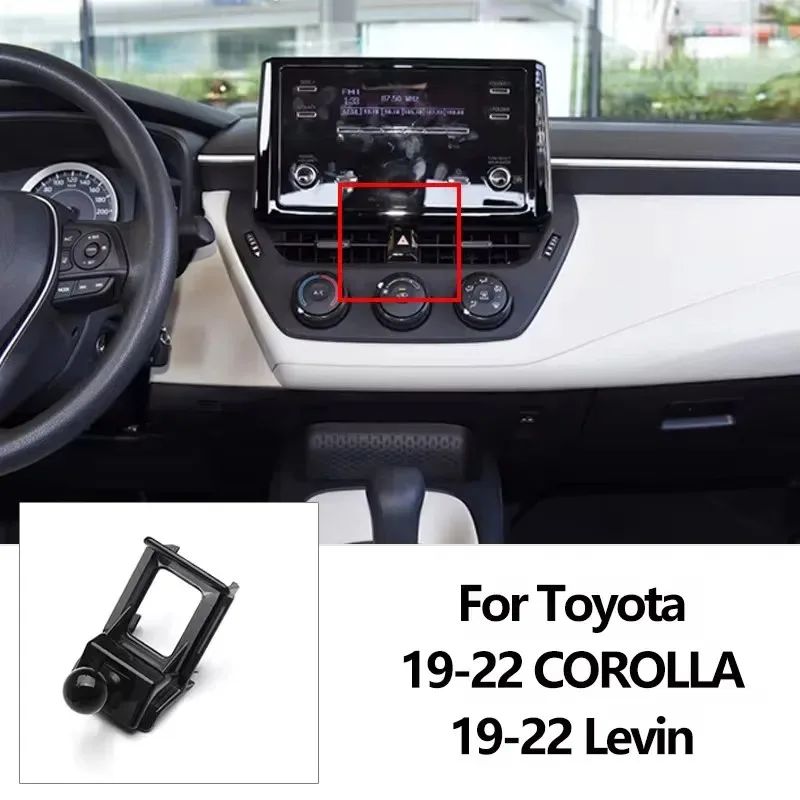 for Toyota Dedicated Stand Mount Car Phone Holder Brackets Fasteners Fit for Corolla Camry Highlander Prado Fortuner RAV4 Crown