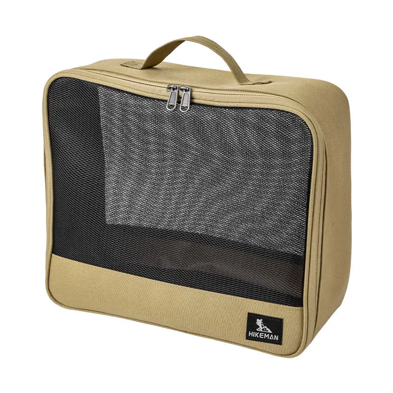 حقيبة تخزين للتخييم في الهواء الطلق، حقيبة داخلية ذات سعة كبيرة، تخزين للسفر وحقيبة متنوعة لتخزين أدوات المائدة وأدوات الزينة #6