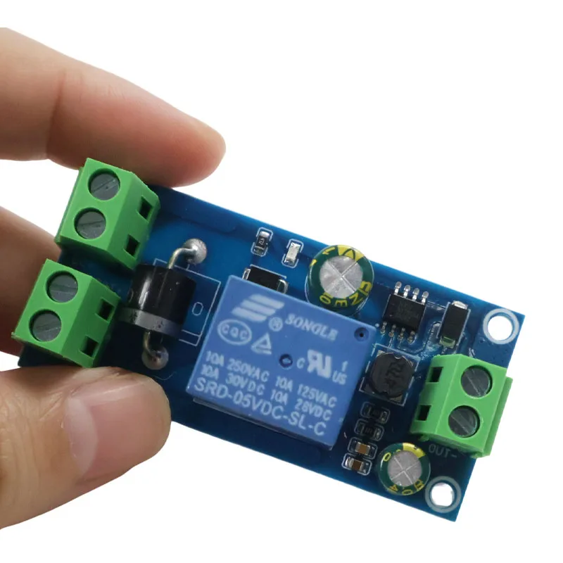YX850 Power Failure Automatic Switching Standby Lithium Battery Module DC 5V-48V Backup Battery Module 10A for UPS Power Supply
