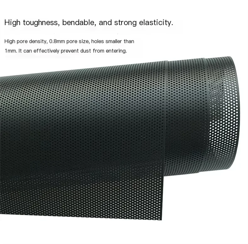 30x50 50x50cm chassis dustproof mesh desktop computer host side panel cover cabinet speaker heat dissipation and ventilation image 5