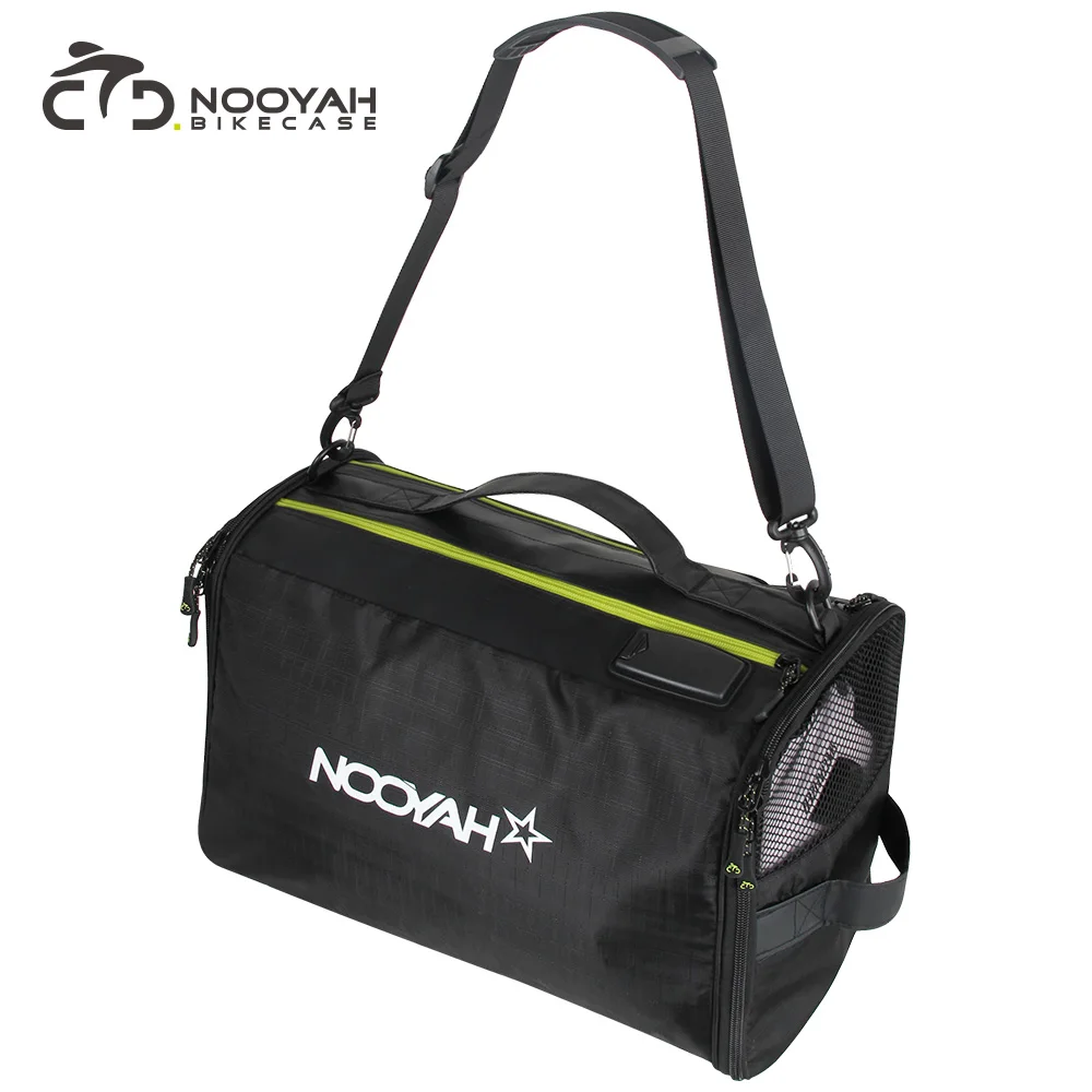 NOOYAH Bike Bag Cycling Equipment Bag Multifunction Cycling Bag Helmet Shoes Storage Bag Bicycle Accessories Outdoor Sport Bag