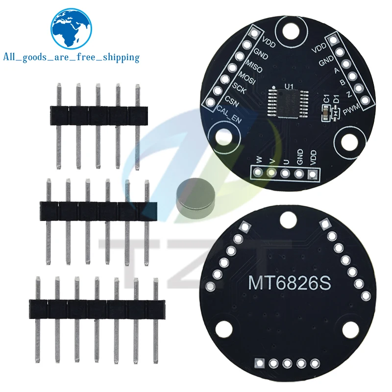 TZT MT6826S Magnetic Encoder Module for Arduino