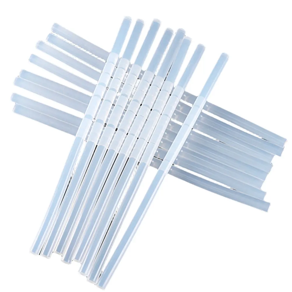 10/20Pcs Translucent Strong Viscosity Rods Hot Glue Sticks Rod Strengthen Stickiness 7mm Transparent Sticks Set for Hot Glue Gun