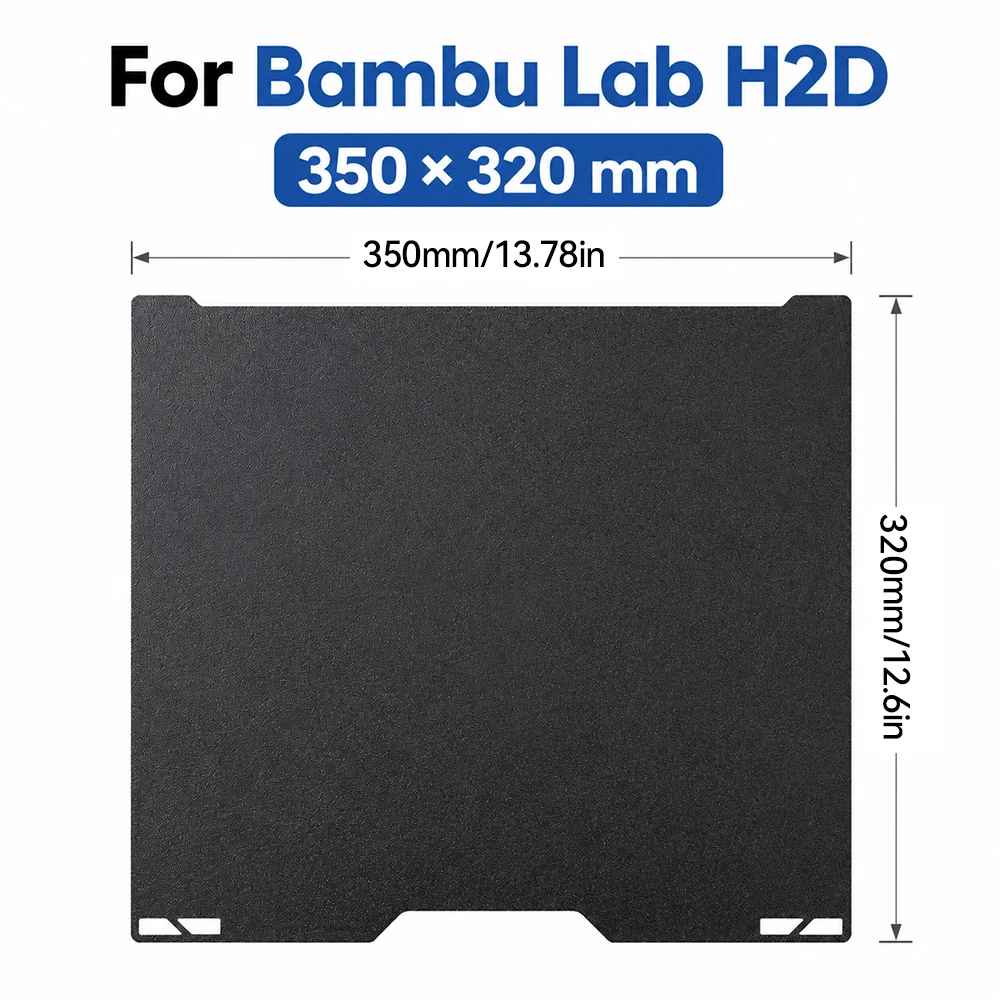 Double Sided Textured Build Pl - 3D Printer Bed Spring recension och pris