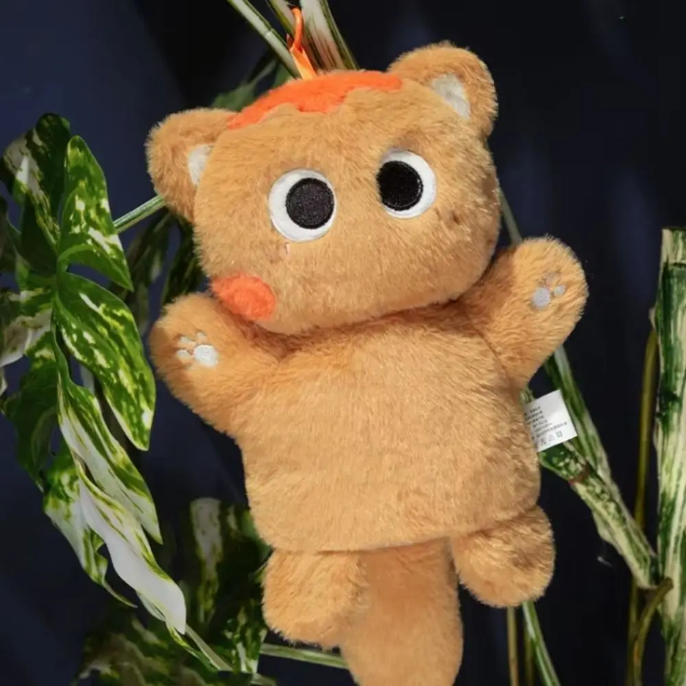 Simulazione di burattini a mano per animali di gatto Simulazione storytelling Peluche ripiene Giocattoli per gatti Educazione precoce Burattino di storie per dita a mano morbida