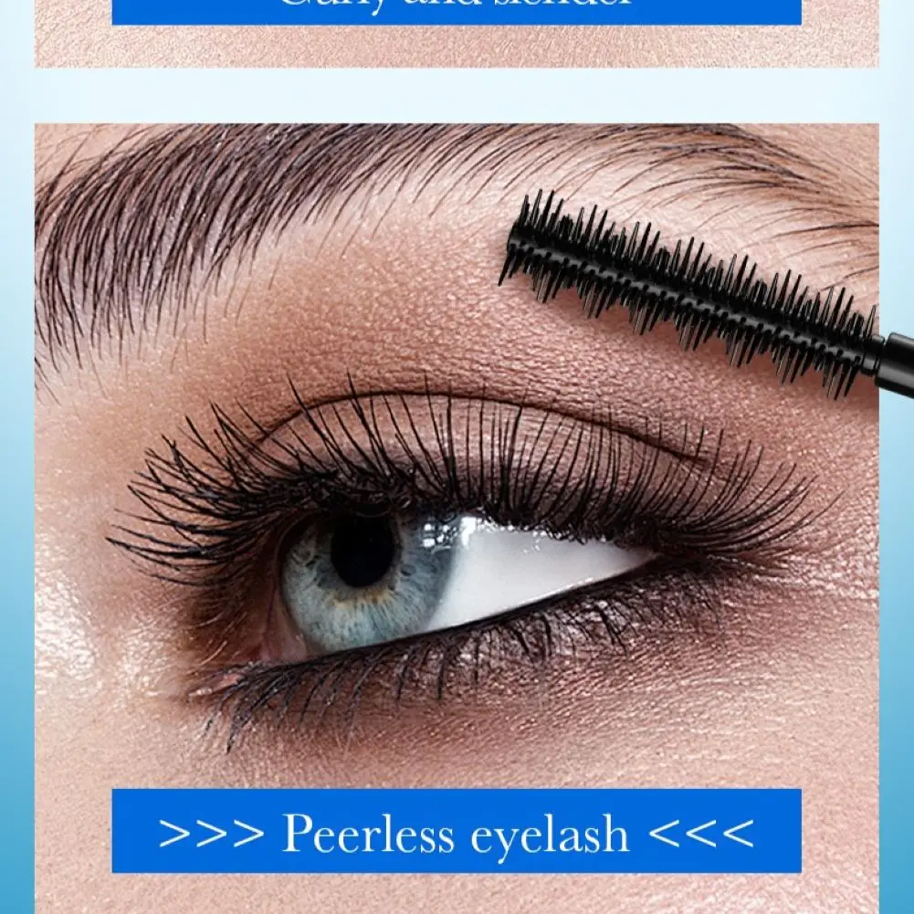 SADOER กันน้ํา Curling มาสคาร่าหนายาว Smudge-proof อวบเข้ารหัสยาวนาน Curling ขนาดใหญ่แต่งหน้าเครื่องมือแต่งหน้า