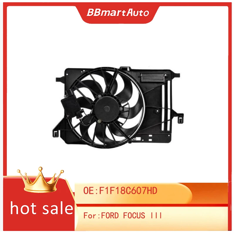 

F1F18C607HD BBmart Auto Parts Radiator Cooling Fan for FORD FOCUS III