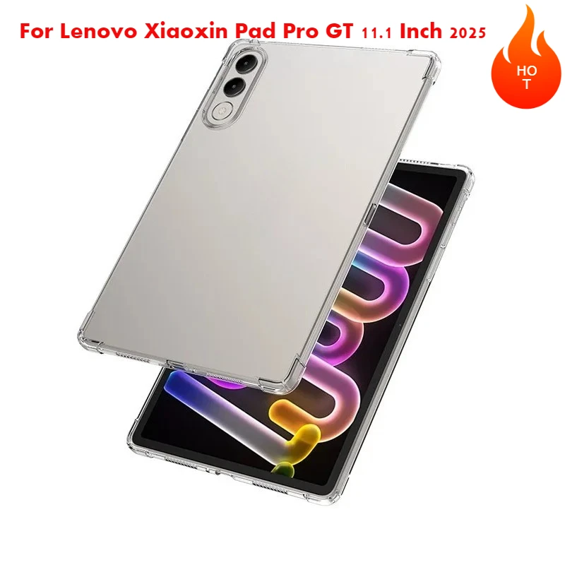

Tablet Case for Lenovo Xiaoxin Pad Pro GT 11.1 Inch 2025 TB-520FU TPU Silicon Soft Shell Airbags Cover