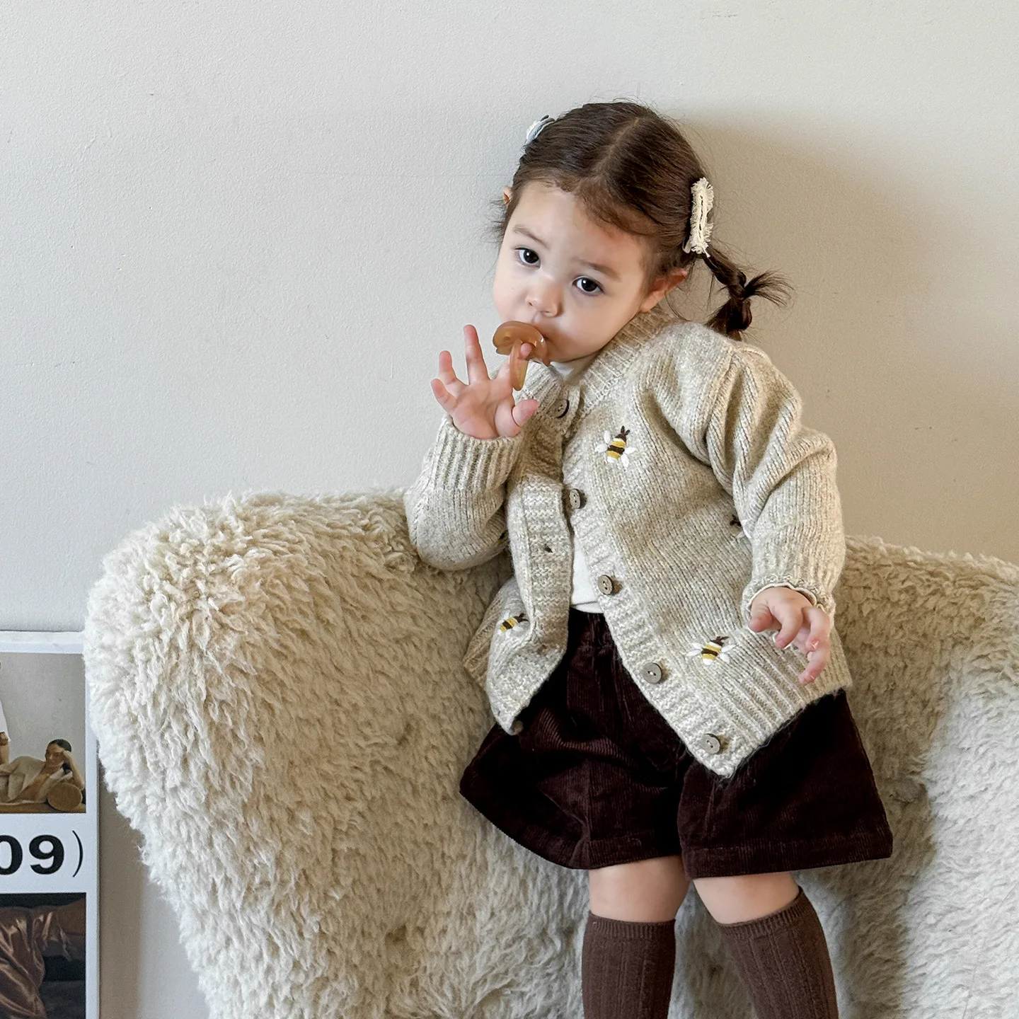 Children's Clothing Girls Autumn Suit 2025 New Little Girl Foreign Style Wear Children's Fashionable Baby Autumn Clothes