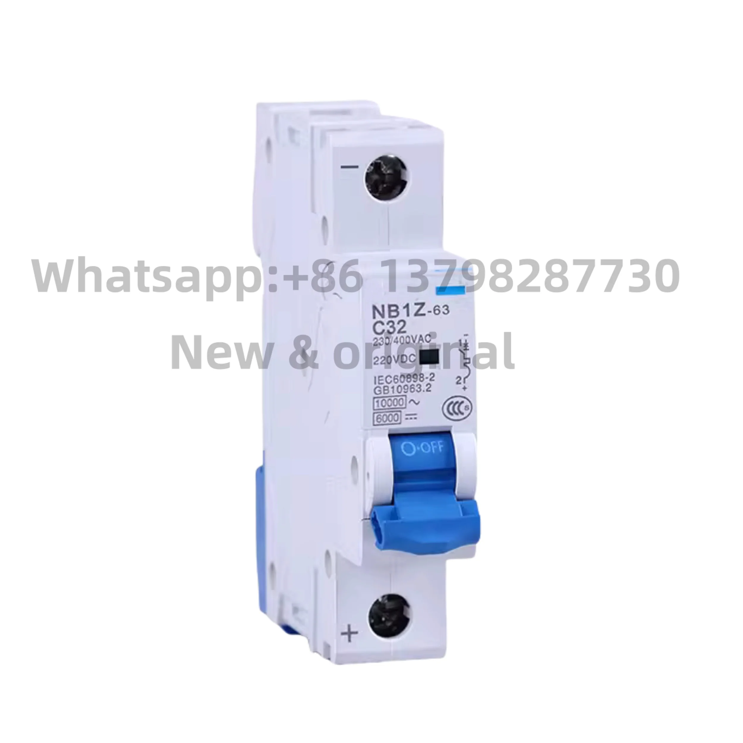 New original DC circuit breaker NB1Z-63 1P 3A 6A 10A 16A 20A 25A 32A 40A 50A 63A 2A DC220V