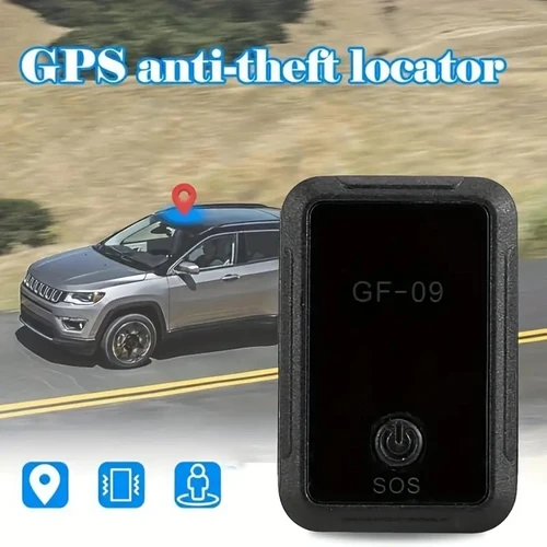 Imagen 2 del producto Rastreador Mini GPS GF09 para coche, Ocator en tiempo Real, ubicación de seguimiento, grabación de voz, dispositivo posicionador antipérdida para niños, mascotas y perros