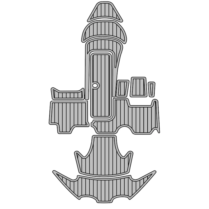 حصيرة تزيين قارب اليخوت لـ Seadoo Sportster 150 Speedster (2003-2012) EVA رغوة من خشب الساج الصناعي للأرضيات المضادة للانزلاق