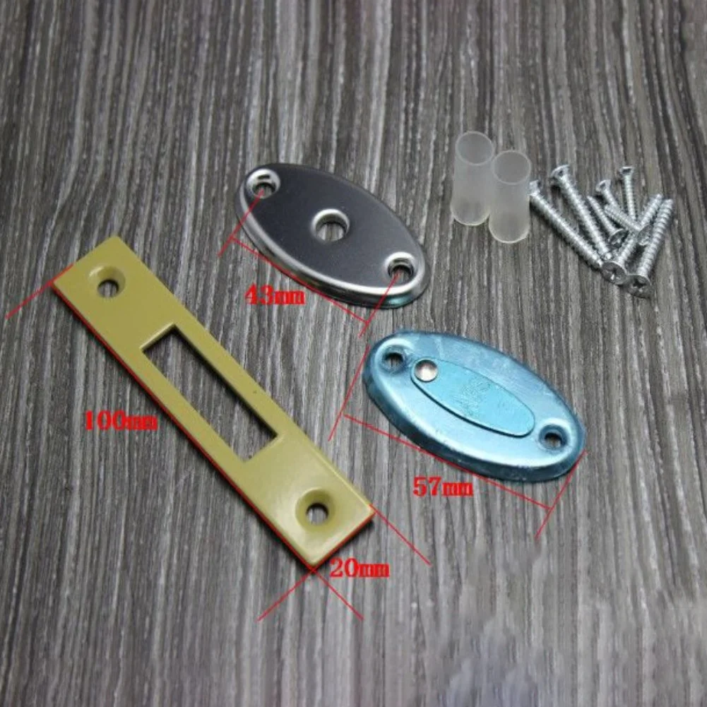 

Security Door Lock with Cross Key Double Rod Pipe Design for Invisible Sliding Passage Doors Copper Iron Construction