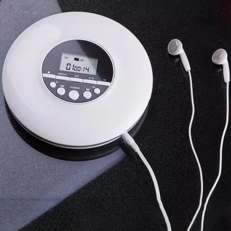 Portable CD Player Walkman MP3 Repeater Music CD Disc Player For English Study & Entertainment view 4