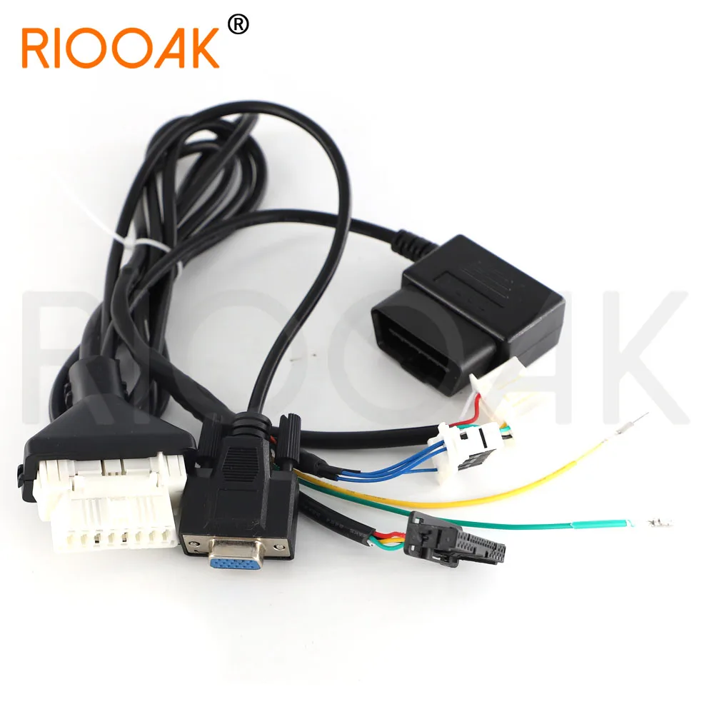 3 in 1 Toy30 Cable 4A 8A BA Smart Key Program Cable 16pin OBD Cable for Autel OBDSTAR Xhorse Key Tool Plus for All Toyota Lexus