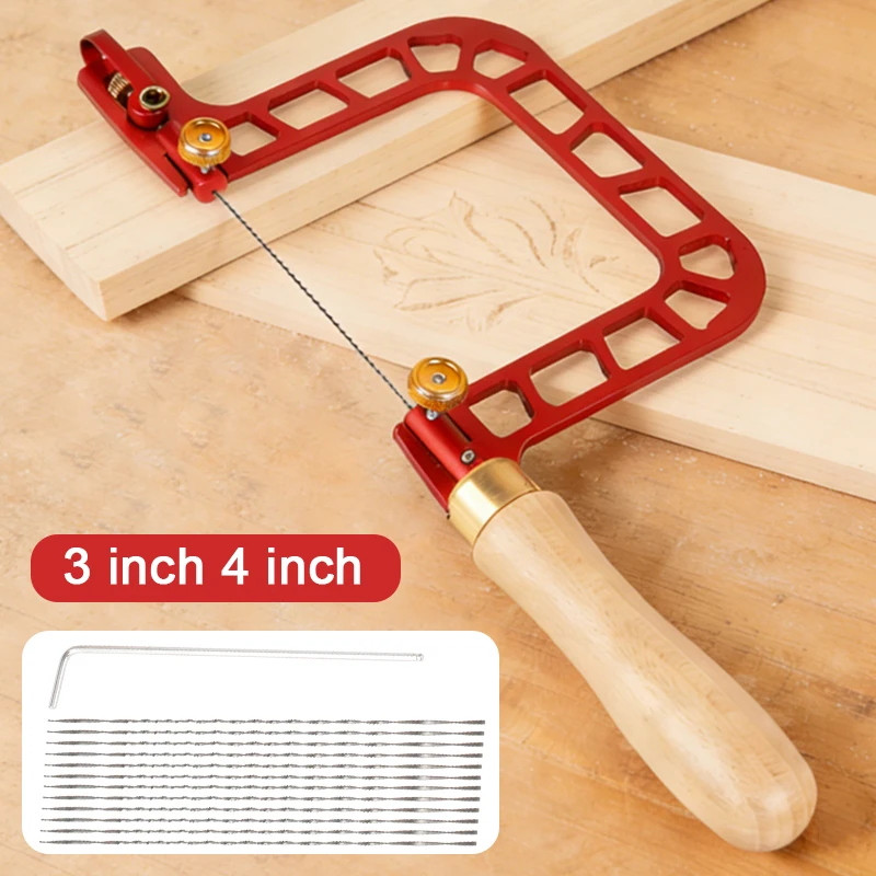 

Лобзик с рычажным механизмом натяжения, рама из алюминиевого сплава, с алмазной проволокой, для резки керамики, стекла, металла, дерева