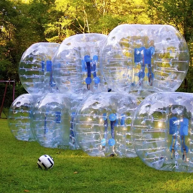 Dia 1.2m พองฟองฟุตบอลลูกฟุตบอลสําหรับเด็ก Loopy Zorb Ball มนุษย์หนูแฮมสเตอร์ Ball กันชนฟุตบอลสําหรับเด็ก