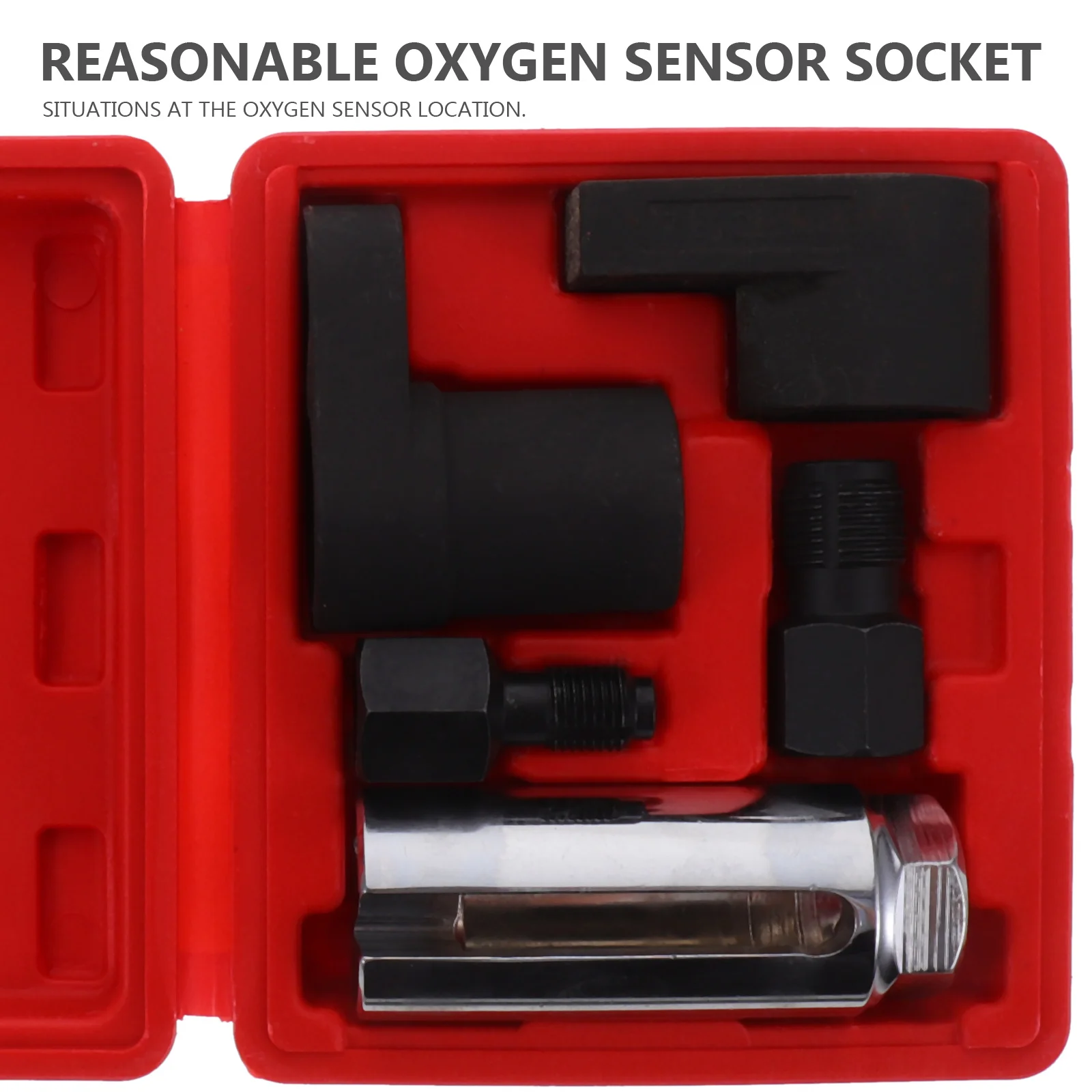 

Oxygen Socket Tool Set Auto Mechanic Specialty Tools Remover O2 Wrench Socket Set Wrench Remover O2 Sensor Spacer