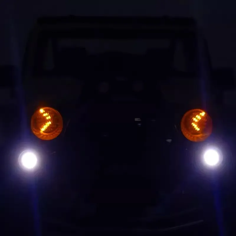 

D1RC is used for AxialSCX10 III third-generation climbing lights car shell directional headlights (intelligent version)