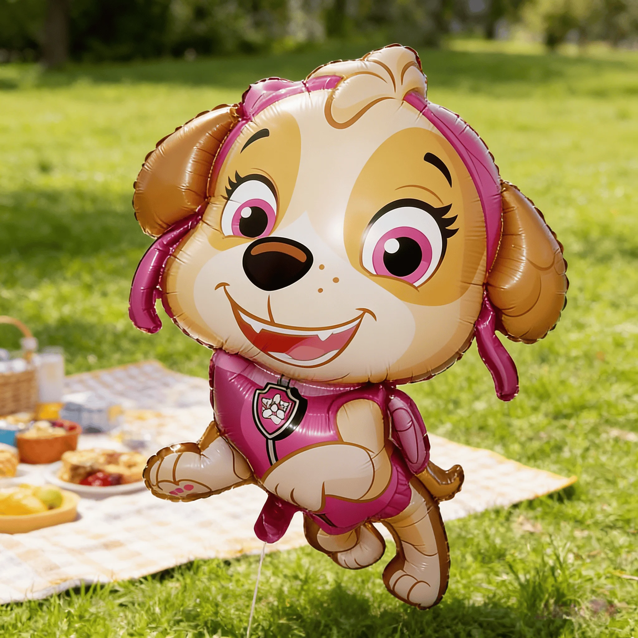 1PC Creative Running Doggies Aluminum Foil Balloons Birthday Party Decoration Theme Paw Patrol Heroic Celebration Balloon