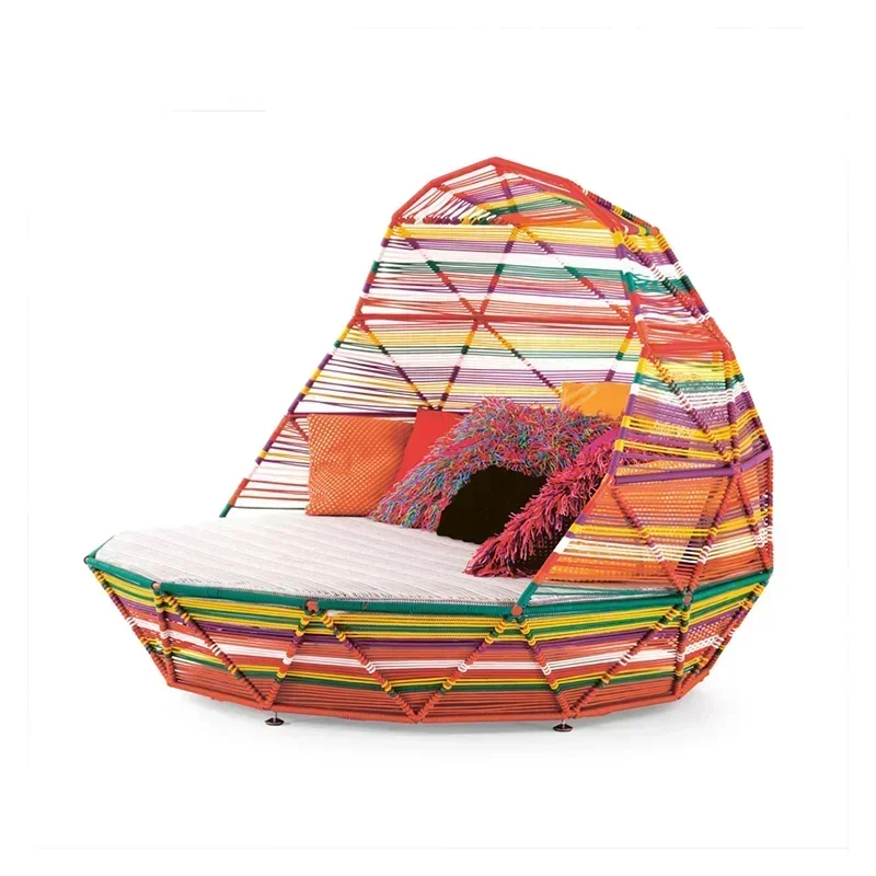 Lounge Chair Rattan Wicker Rocking Outdoor Garden Garden Patio Easy Assembly Sturdy Durable Stable Comfortable Space Saving