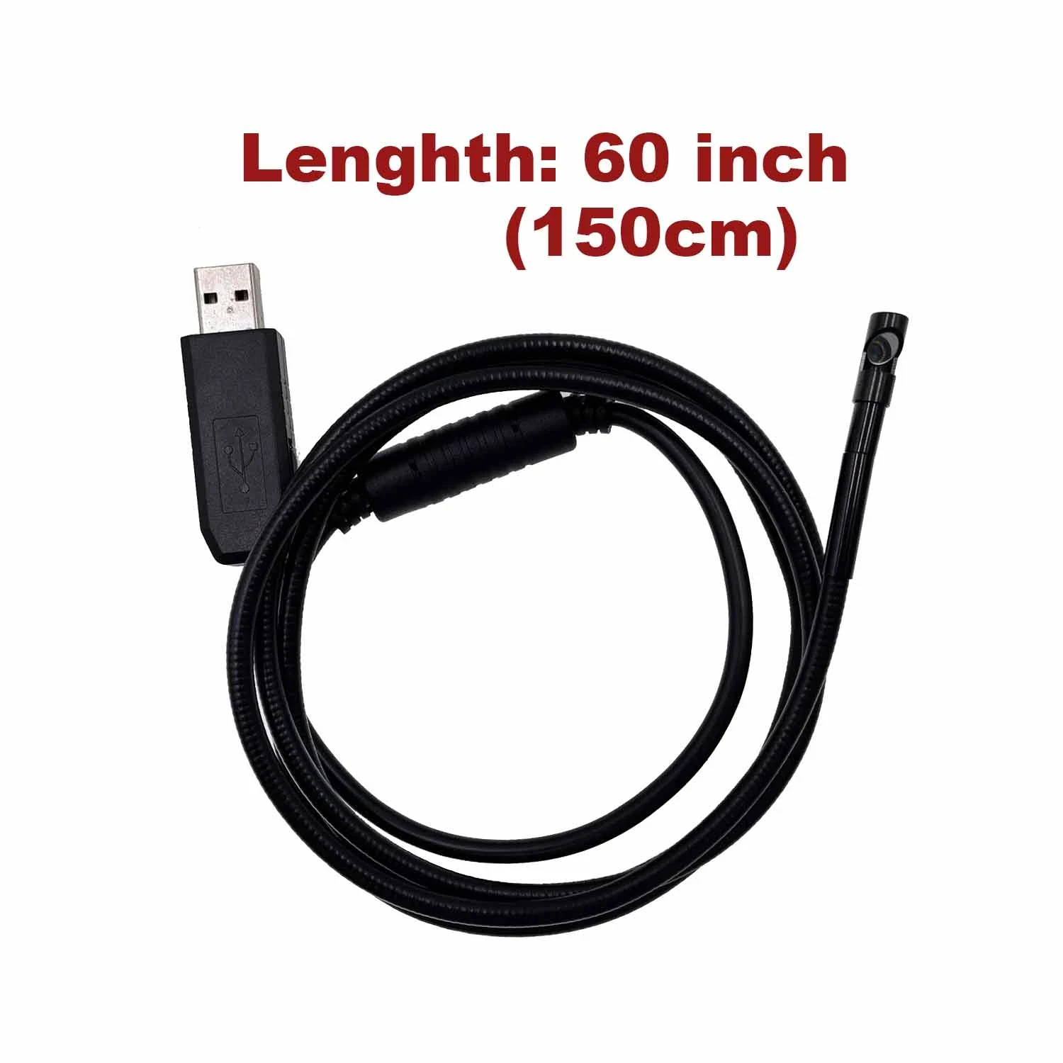 THINKCAR THINKTOOL USB Video Inspection Scope Camera with LED Light Endoscope for Automotive Diagnostic Tool for Pro 60 inch