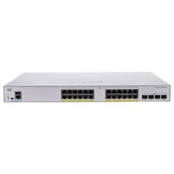 CBS350-24P-4G CBS350 Managed 24 port GE, PoE, 4x1G SF Network Advantage Switch