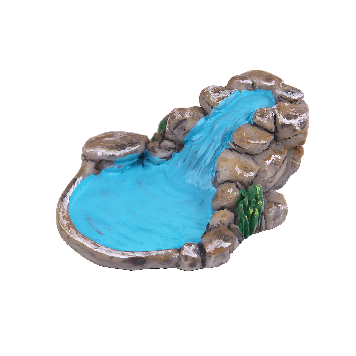 Accessoires de jardin féerique de paysage Miniature, Mini phare, pont de puits d'eau, ornement de chalets, décoration de jardin Miniature à faire soi-même