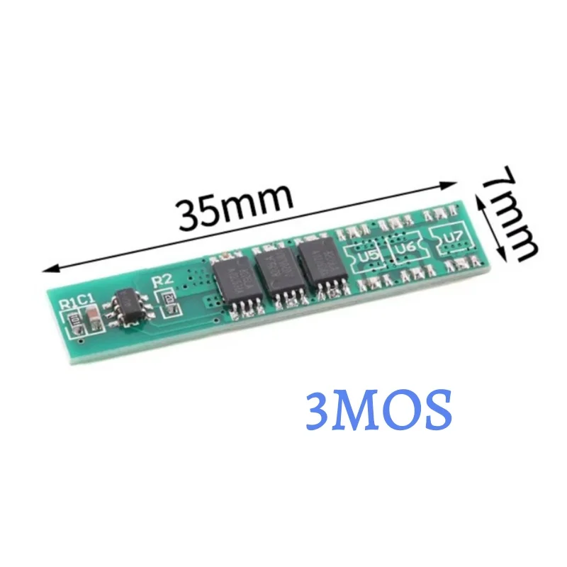 5PCS 1S 7.5A 10A 15A 3.7V Li-ion 3 4 6MOS BMS PCM Battery Protection Board PCM for 18650 Lithium Lion Battery Module