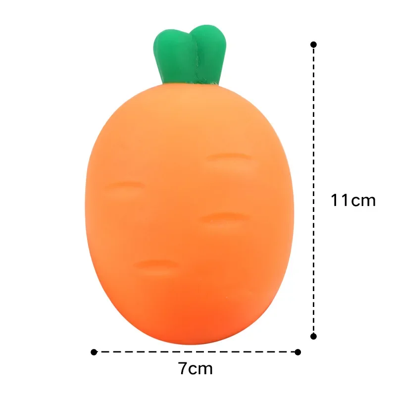 Juego de comida simulada para niños, juguetes para apretar, juguetes para aliviar el estrés y herramientas para aliviar el estrés, juguete de ventilación elástica, 4 Uds.