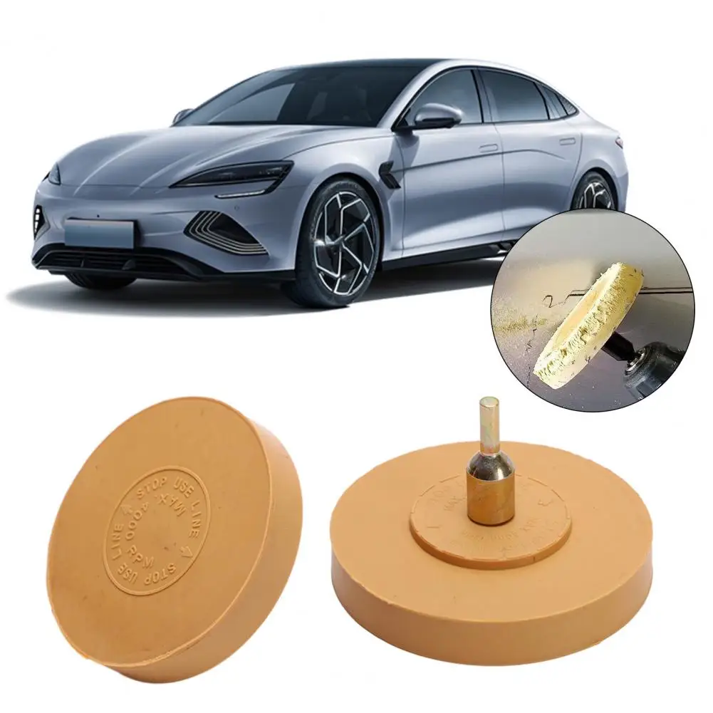 Rubber Eraser Wheel with Drill Adapter Labor-saving Vinyl Tapes Graphics Adhesive Remover Wheel Car Accessories