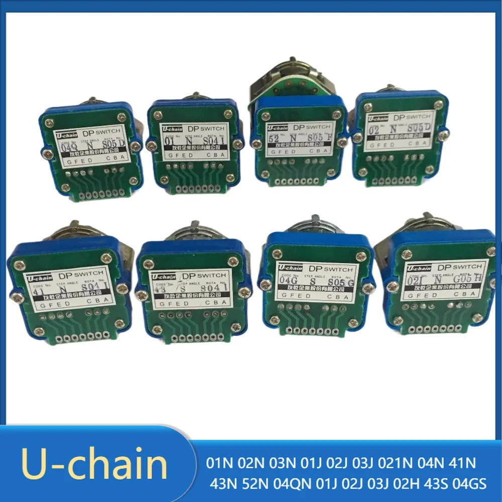 

U-chain Digital Encode Band Switch 01N 02N 03N 01J 02J 03J 021N 02H 41N 43N 52N 04QN 43S 04GS 04N Panel Feed Rate Switch