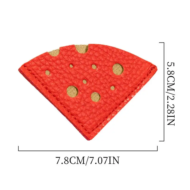 Leather Bookmarks For Women Decorative Students Corner Bookmark Book Reading Assistant Tool Smooth Page Markers For Library