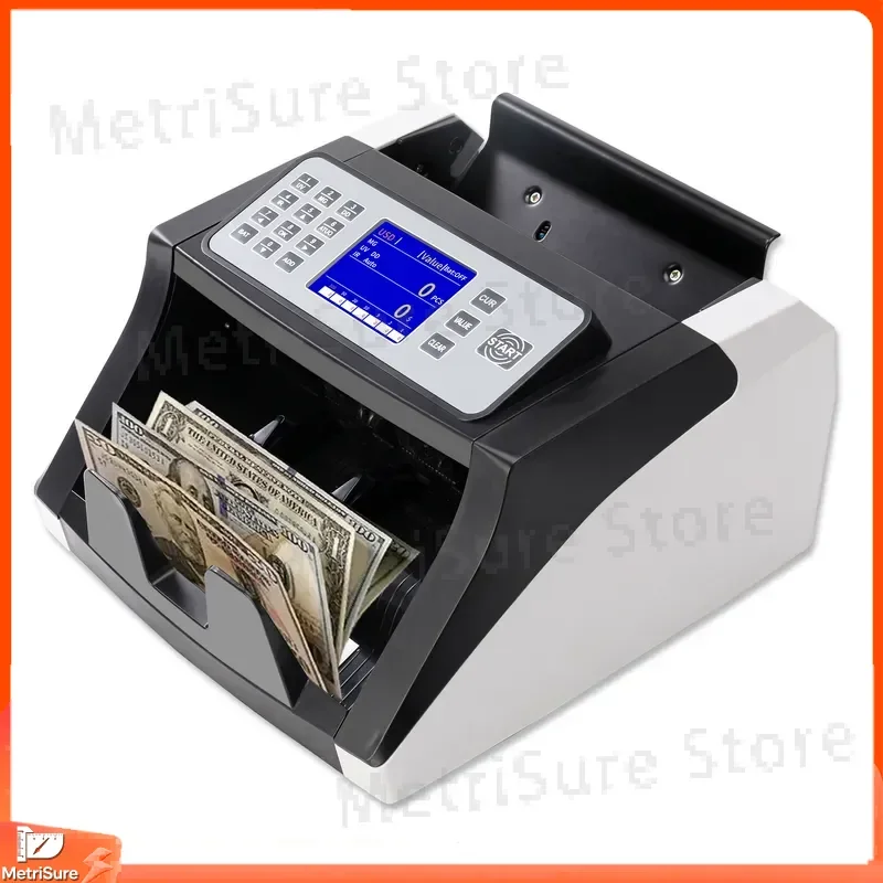 Banknote Counter Cash Detector for USD EUR ILS Israeli Shekel Dollar Euro Counterfeit Money Detector Currency