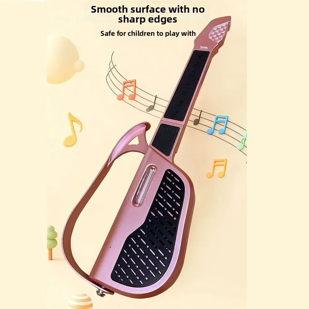 Automatic Transmission Smart Stringless Guitar Two Levels Volume Three Rhythm Modes Electric Musical Guitar Foldable