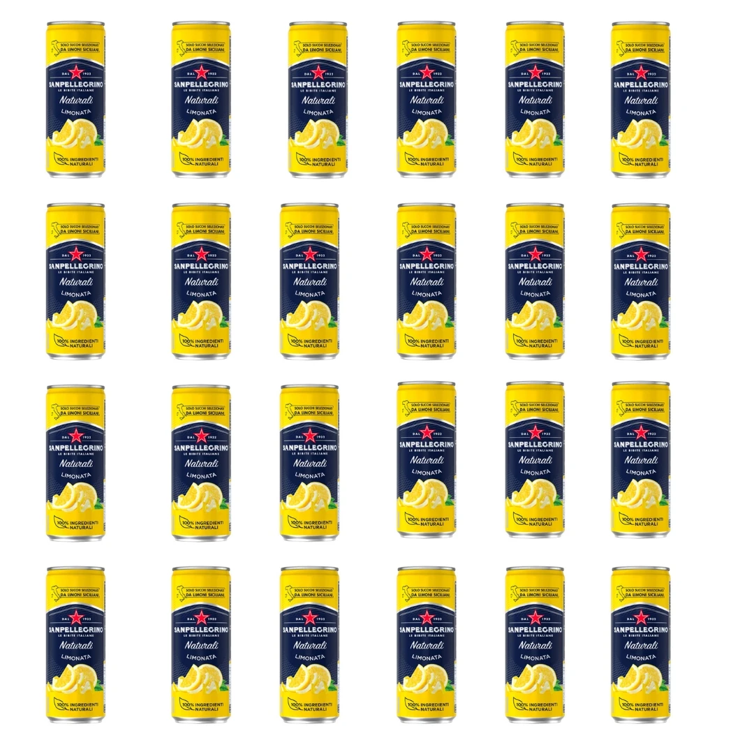 Limonata Kohlensäurehaltiges Getränk 24x330 ml - San Pellegrino