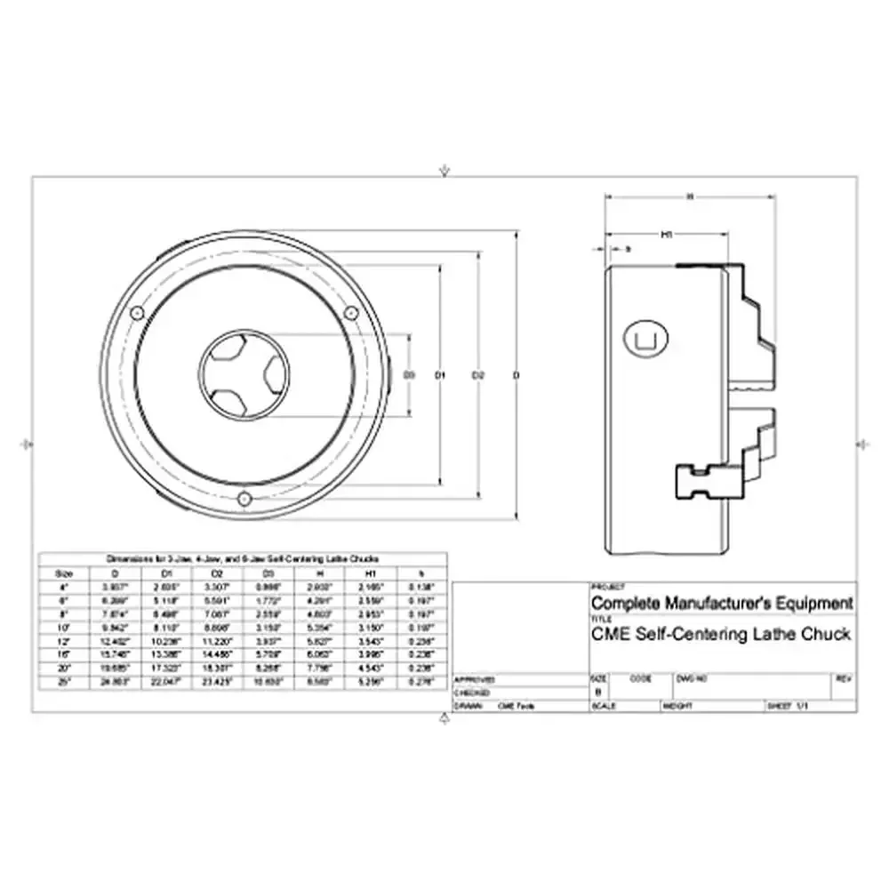 Mandril de torno de 4 mandíbulas, 10 ", duas peças, mandíbulas reversíveis, corpo de aço, 250mm de diâmetro, iso3442, mecanismos endurecidos ao fogo, braçadeira 6-110mm